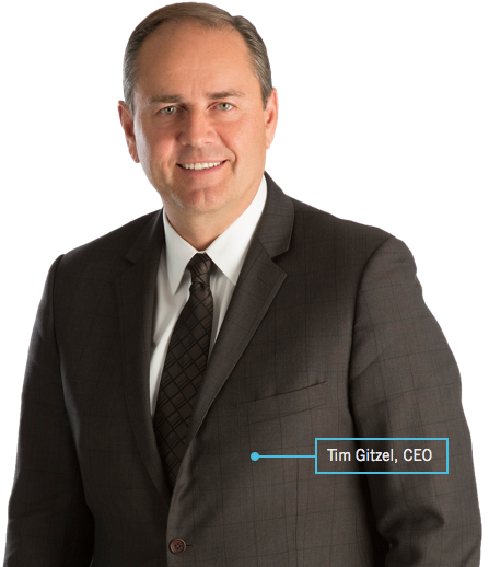 Portrait of Tim Gitzel, CEO