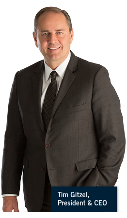 Portrait of Tim Gitzel, President & CEO