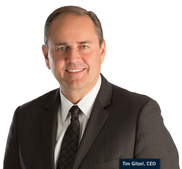 Portrait of Tim Gitzel, CEO