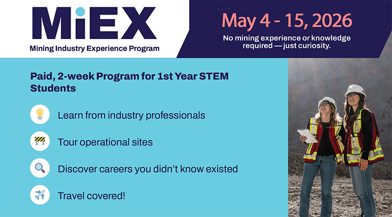 Mining Industry Experience Program 