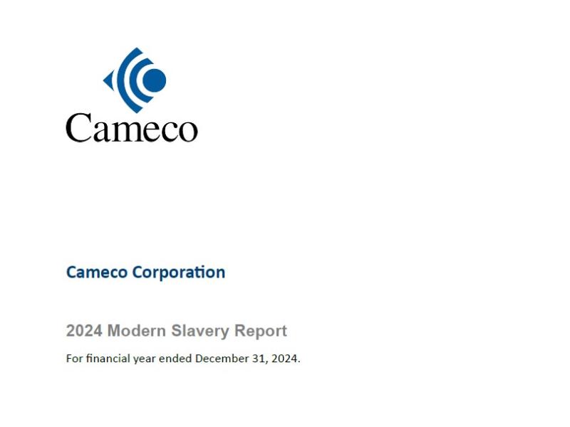 Cameco 2024 Modern Slavery Report